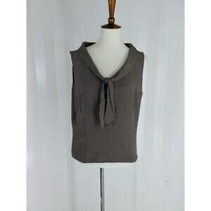 ANN TAYLOR Women’s 100% Silk Sleeveless Blouse Sz 14